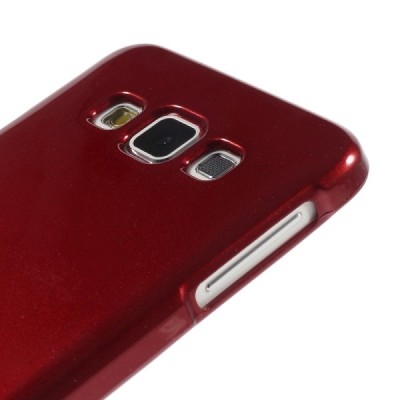 Samsung Galaxy A3 raudonas Mercury kieto silikono (TPU) dėklas / Priedai.lt