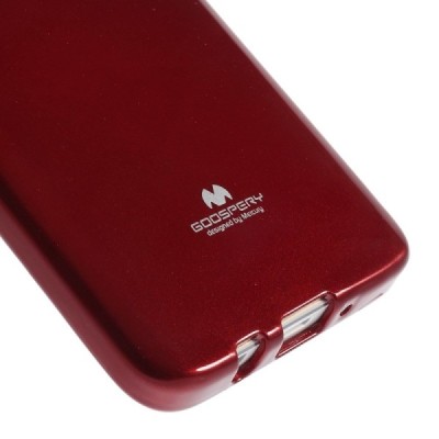 Samsung Galaxy A3 raudonas Mercury kieto silikono (TPU) dėklas / Priedai.lt