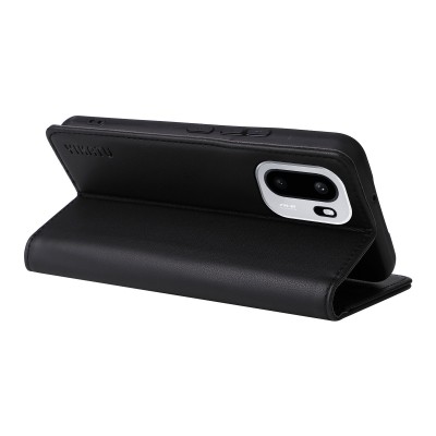 „YIKATU“ Split atverčiamas dėklas - juodas (OnePlus 15R / Ace 6T / Ace 6)