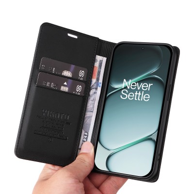 „YIKATU“ Split atverčiamas dėklas - juodas (OnePlus 15R / Ace 6T / Ace 6)