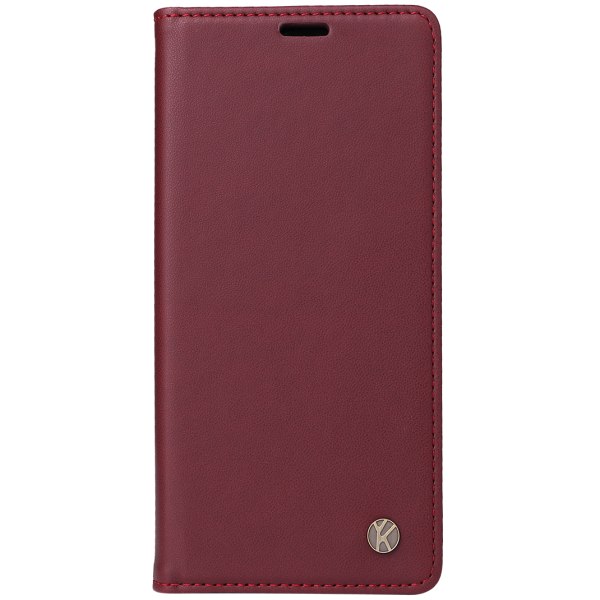 „YIKATU“ Split atverčiamas dėklas - bordo (OnePlus 15R / Ace 6T / Ace 6)