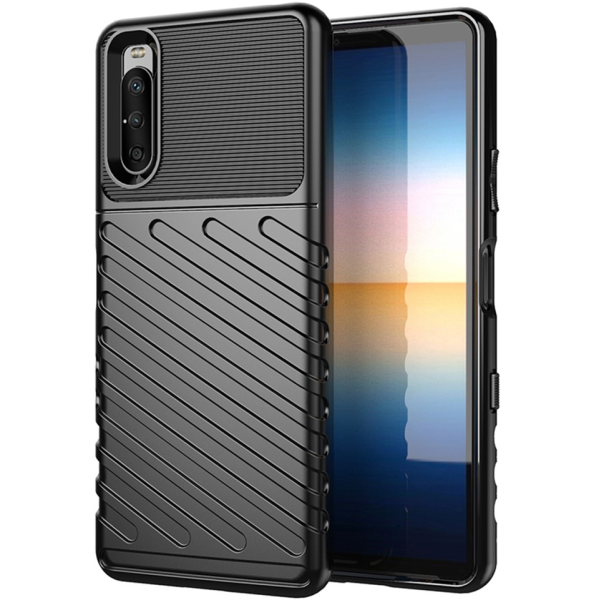 „Mofan“ Thunder kieto silikono (TPU) dėklas - juodas (Xperia 10 III)
