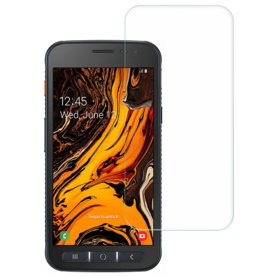 „Amorus“ Tempered Glass (nepilno dengimo) apsauginis ekrano stiklas 0.26 mm - skaidrus (Galaxy Xcover 4 / 4S)