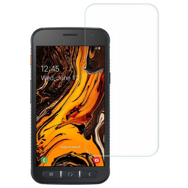 „Amorus“ Tempered Glass (nepilno dengimo) apsauginis ekrano stiklas 0.26 mm - skaidrus (Galaxy Xcover 4 / 4S)