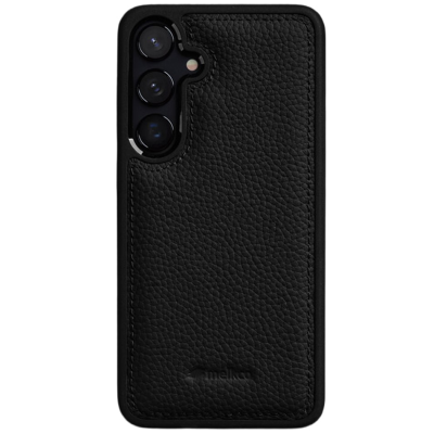 „MELKCO“ Leather dėklas - juodas (Galaxy S25+)
