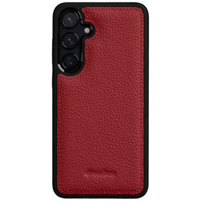 „MELKCO“ Leather dėklas - raudonas (Galaxy S25+)