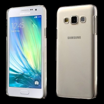 Samsung Galaxy A3 plastikinis skaidrus (permatomas) dėklas - nugarėlė / Priedai.lt