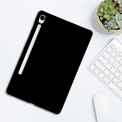 Kieto silikono (TPU) dėklas - juodas (Galaxy Tab S10 FE / S10 Lite / S9 / S9 FE)
