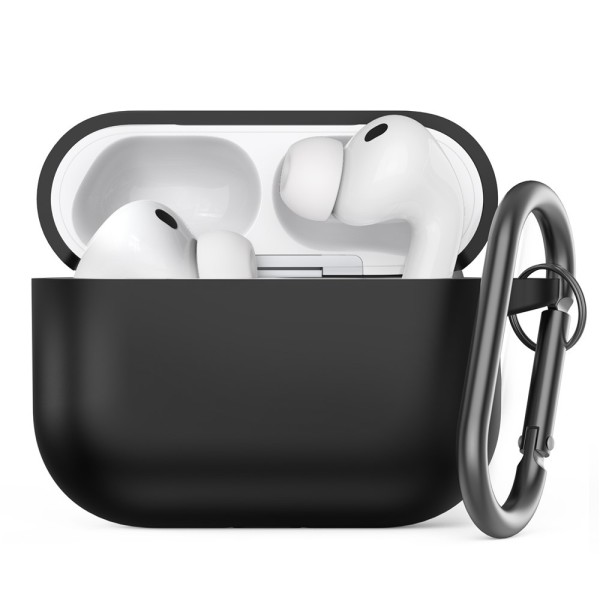 „AHASTYLE“ silikoninis ausinių dėklas - juodas (AirPods Pro 3)