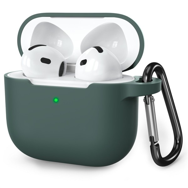 „AHASTYLE“ silikoninis ausinių dėklas - žalias (AirPods 4)
