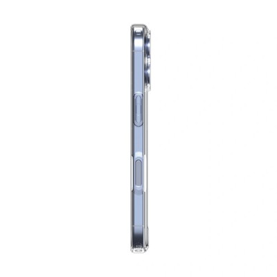 „Spigen“ Ultra MagSafe Apple iPhone 17 skaidrus auksinis kieto silikono dėklas - nugarėlė | Priedai.lt