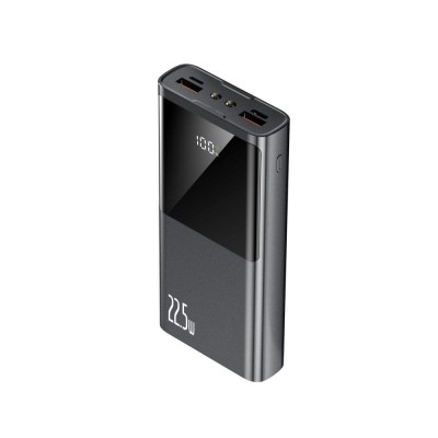 „Tech-Protect“ PB13 išorinė baterija - juoda (20000 mAh, 22.5W) | Priedai.lt