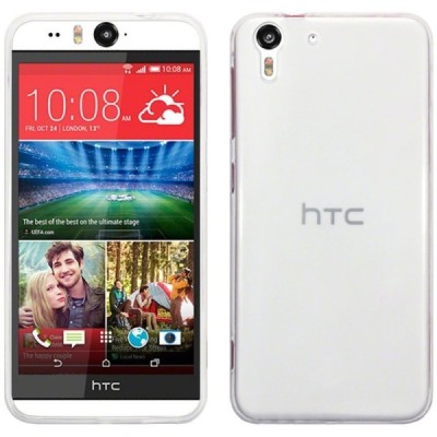 HTC Desire EYE dzidrs (caurspīdīgs) cieta silikona TPU pasaulē planākais apvalks / Vacins.lv