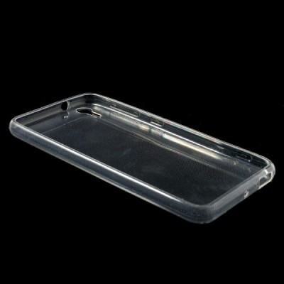 HTC Desire EYE dzidrs (caurspīdīgs) cieta silikona TPU pasaulē planākais apvalks / Vacins.lv