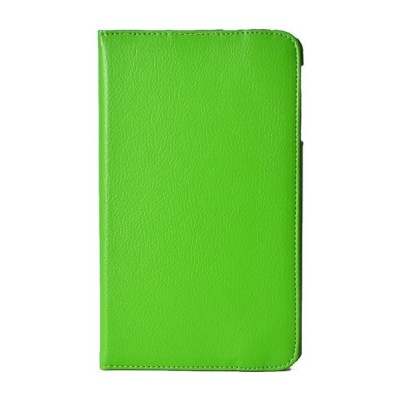 LG G Pad 8.0 V480 (LTE V490) atvēramais zaļš ādas maciņš, grozās 360° grādu apjomā / Vacins.lv