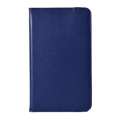 LG G Pad 8.0 V480 (LTE, V490) atverčiamas, sukamas 360 laipsnių, mėlynas odinis dėklas - stovas / Priedai.lt