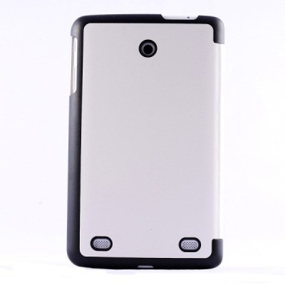 LG G Pad 8.0 LTE V490 (V480) atvēramais balts maciņš / Vacins.lv