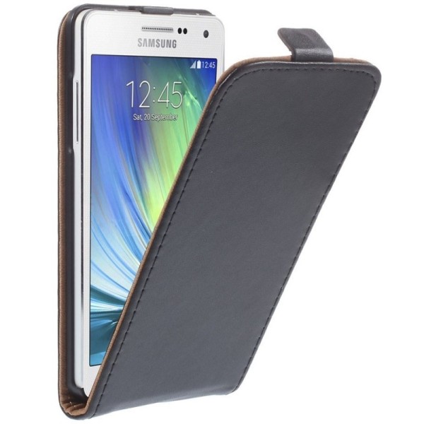 Klasikinis atverčiamas dėklas - juodas (Galaxy A5 2015)