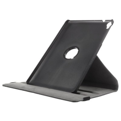 HTC Nexus 9 atvēramais melns ādas maciņš, grozās 360° grādu apjomā / Vacins.lv