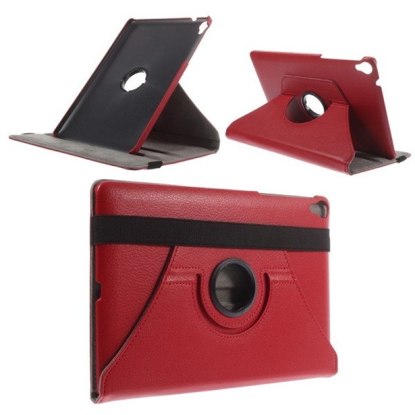 Atvēramais maciņš 360° - sarkans (Nexus 9)