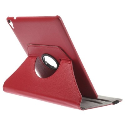 HTC Nexus 9 atvēramais sarkans ādas maciņš, grozās 360° grādu apjomā / Vacins.lv