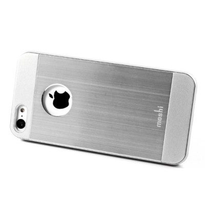 „Moshi“ iGlaze Armour sudrabs Apple iPhone 5C apvalks / vacins.lv