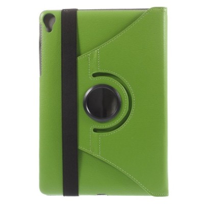 HTC Nexus 9 atvēramais zaļš ādas maciņš, grozās 360° grādu apjomā / Vacins.lv