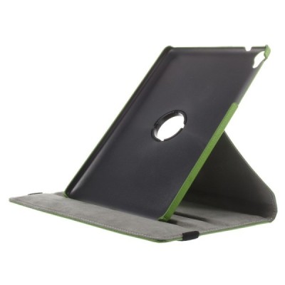 HTC Nexus 9 atvēramais zaļš ādas maciņš, grozās 360° grādu apjomā / Vacins.lv