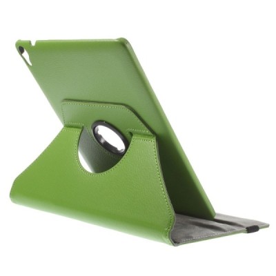 HTC Nexus 9 atvēramais zaļš ādas maciņš, grozās 360° grādu apjomā / Vacins.lv