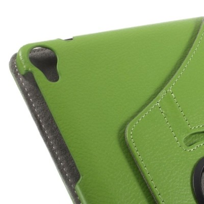 HTC Nexus 9 atvēramais zaļš ādas maciņš, grozās 360° grādu apjomā / Vacins.lv