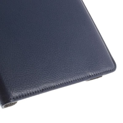 HTC Nexus 9 atvēramais zils ādas maciņš, grozās 360° grādu apjomā / Vacins.lv