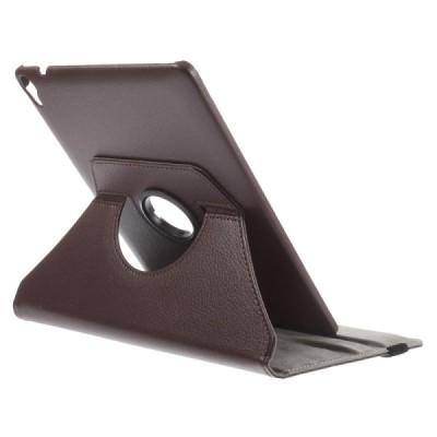 HTC Nexus 9 atvēramais brūns ādas maciņš, grozās 360° grādu apjomā / Vacins.lv