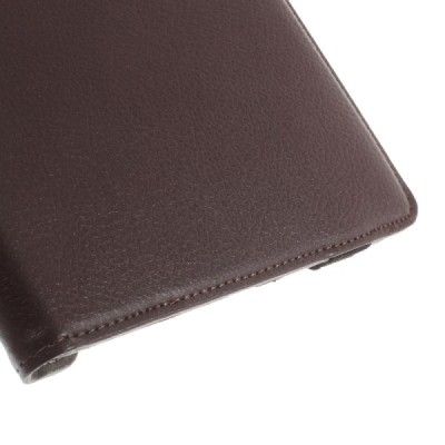 HTC Nexus 9 atvēramais brūns ādas maciņš, grozās 360° grādu apjomā / Vacins.lv