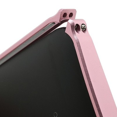 „Love Mei“ HTC One M7 rožinis rėmelis (Bamperis) / Priedai.lt