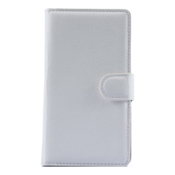 „Litchi“ atverčiamas dėklas - baltas (Lumia 535)