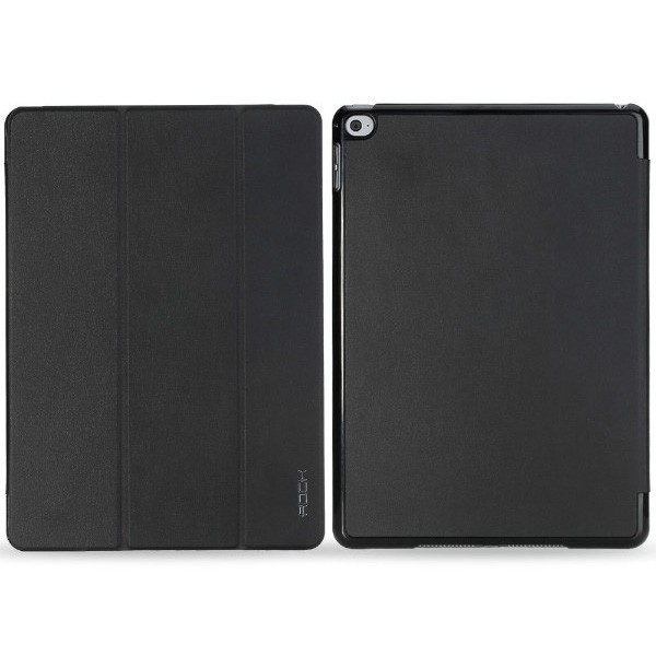 „Rock“ Uni atvēramais maciņš - melns (iPad Air 2)