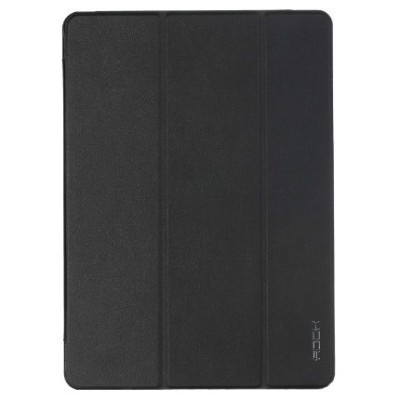 Apple iPad Air 2 plāns atvēramais „Rock“ Uni melns maciņš / Vacins.lv