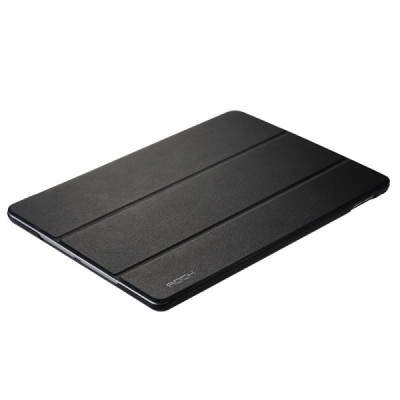 Apple iPad Air 2 plāns atvēramais „Rock“ Uni melns maciņš / Vacins.lv