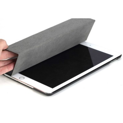 Apple iPad Air 2 plāns atvēramais „Rock“ Uni melns maciņš / Vacins.lv