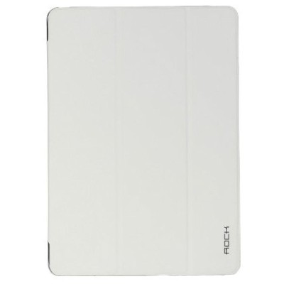 Apple iPad Air 2 plāns atvēramais „Rock“ Uni balts maciņš / Vacins.lv