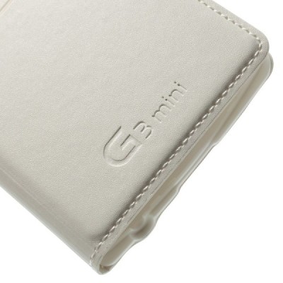 LG G3 S D722 balts atvēramais „Smart Window“ maciņš / Vacins.lv