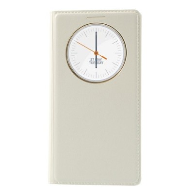 LG G3 D855 (D850, D851) baltas odinis atverčiamas „Smart Window“ dėklas - dangtelis / Priedai.lt