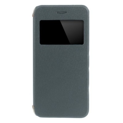 Apple iPhone 6 (6s) melns atvēramais „Smart Window“ maciņš / Vacins.lv