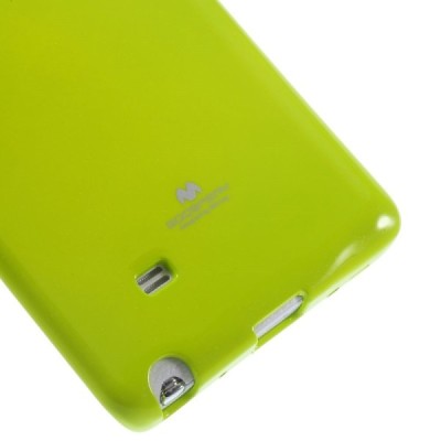 Samsung Galaxy Note Edge Mercury zaļš cieta silikona (TPU) apvalks / Vacins.lv