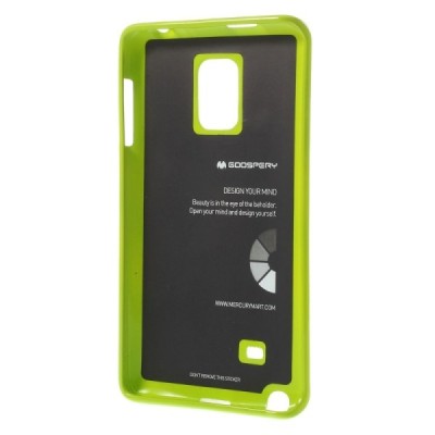 Samsung Galaxy Note Edge Mercury zaļš cieta silikona (TPU) apvalks / Vacins.lv