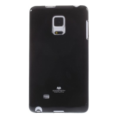 Samsung Galaxy Note Edge juodas Mercury kieto silikono (TPU) dėklas / Priedai.lt