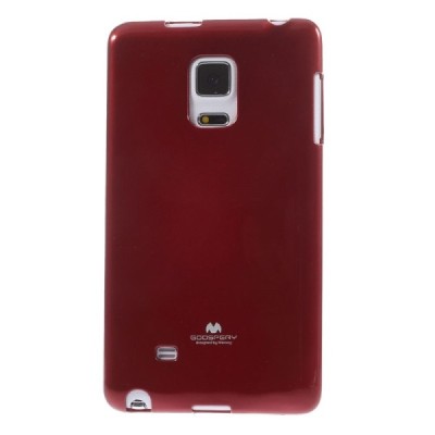 Samsung Galaxy Note Edge Mercury sarkans cieta silikona (TPU) apvalks / vacins.lv