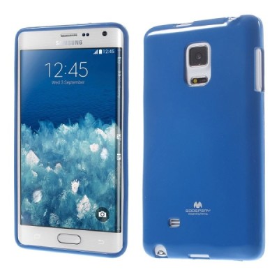 Samsung Galaxy Note Edge Mercury zils cieta silikona (TPU) apvalks / vacins.lv