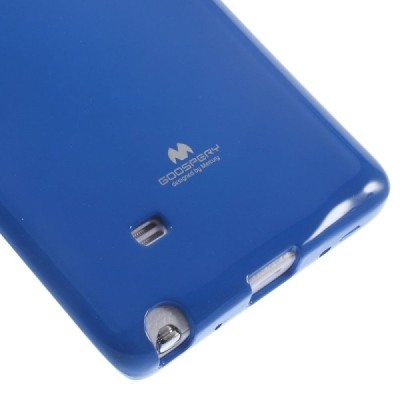 Samsung Galaxy Note Edge Mercury zils cieta silikona (TPU) apvalks / vacins.lv