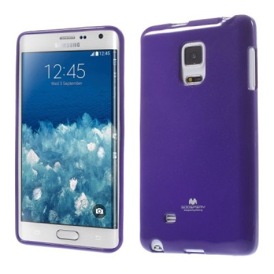 Samsung Galaxy Note Edge violetinis Mercury kieto silikono (TPU) dėklas / Priedai.lt
